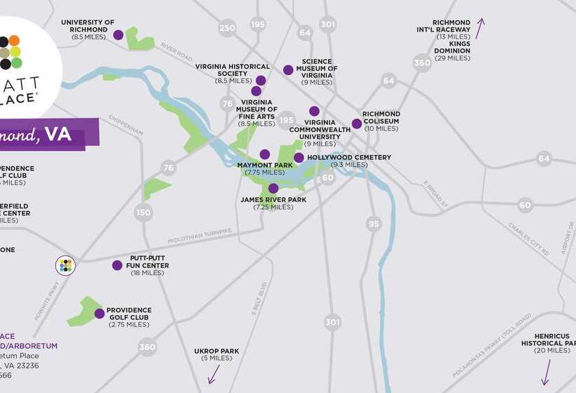 Отель Hyatt Place Richmond Arboretum