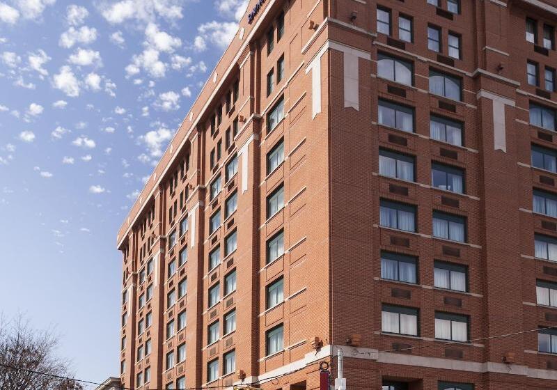 בית מלון כפרי Springhill Suites By Marriott Dallas Downtown / West End