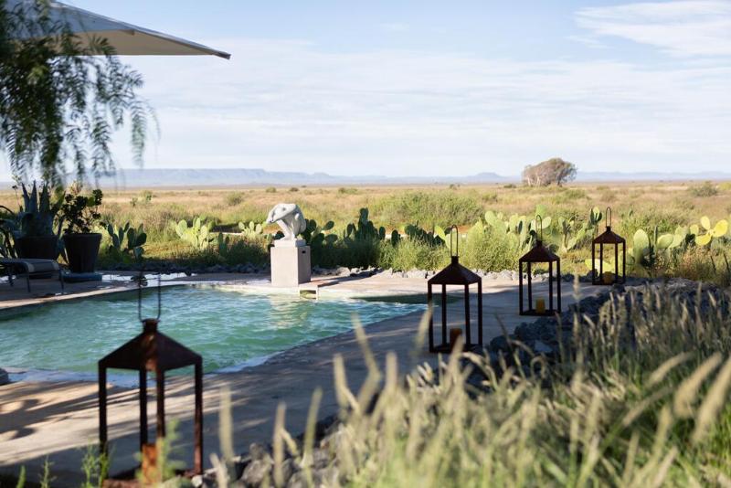 بنسيون Sweetfontein Boutique Farm Lodge