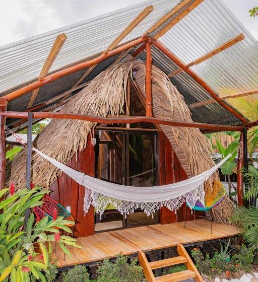 פנסיון El Gato Rojas Surf Hostel