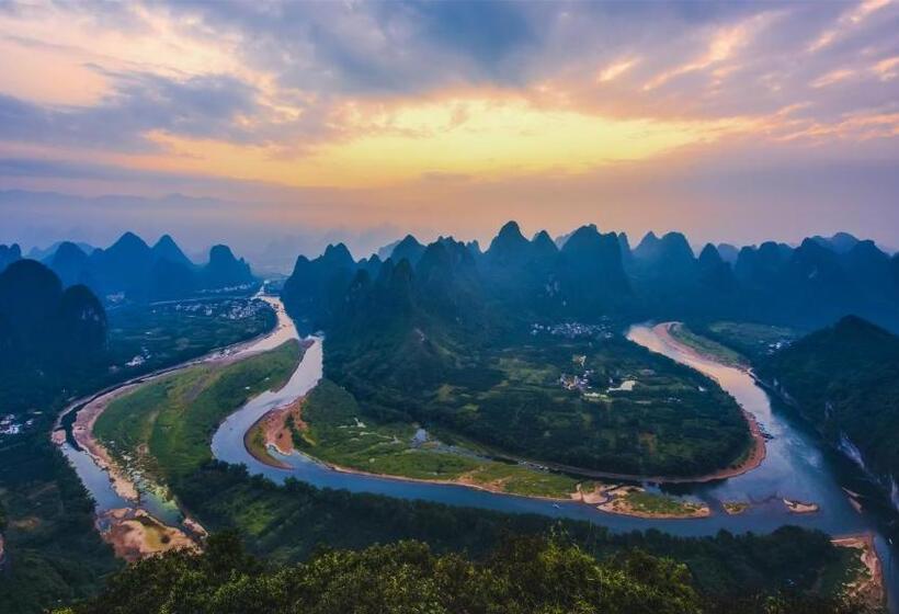 Отель Misty Wonderland ,yangshuo Xingping