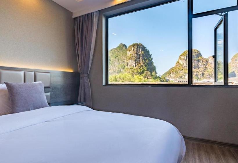 Отель Global Village Mountain View Yangshuo