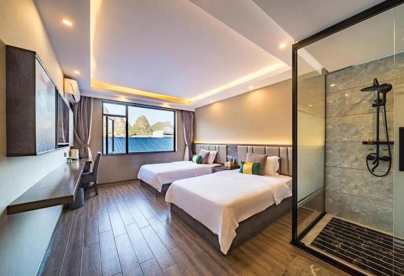 Отель Global Village Mountain View Yangshuo