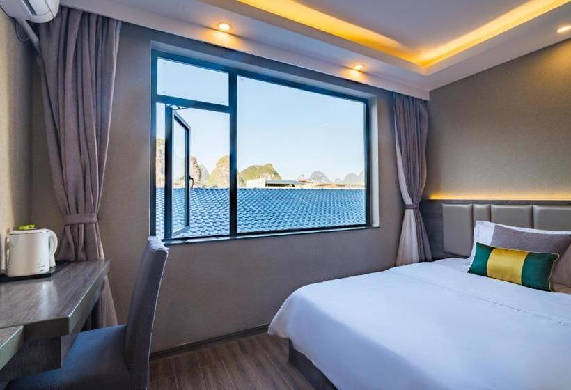 Отель Global Village Mountain View Yangshuo