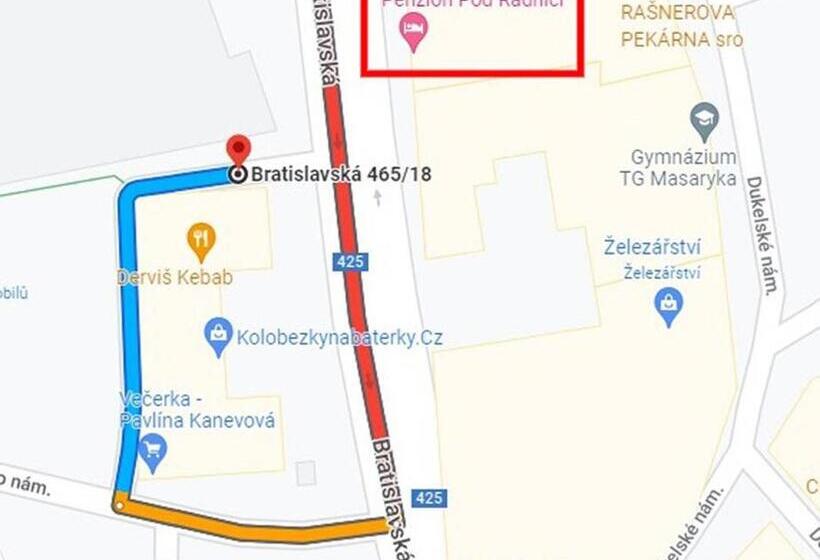 Пансион Penzion Pod Radnicí