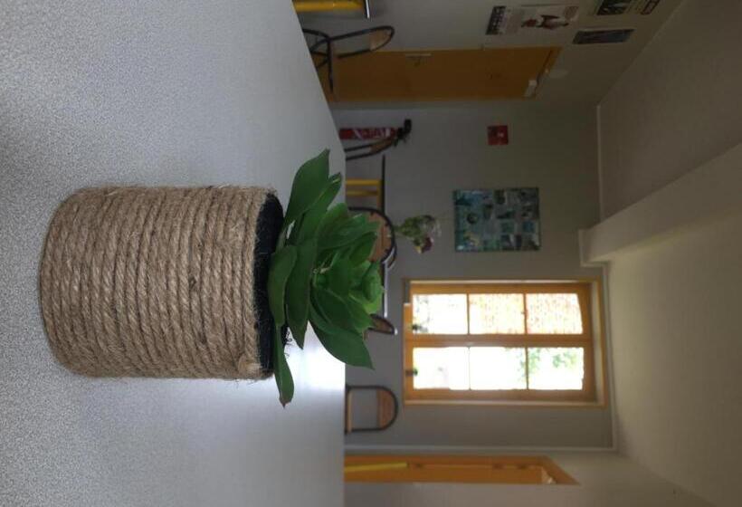 فندق صغير Auberge De Jeunesse La Hulotte