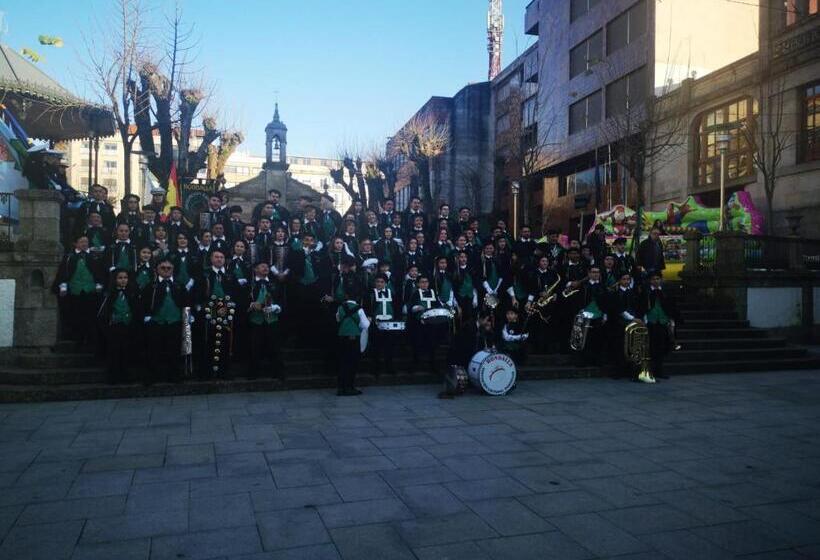 Albergue O Apartamento Camino Santiago Porriño En Pleno Centro City Centre