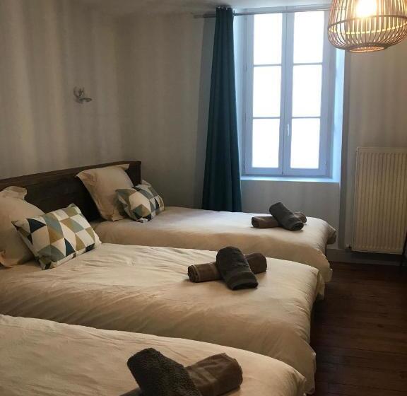 مبيت وإفطار Gîte Le Pied Du Géant   Local Sécurisé Pour Les Vélos