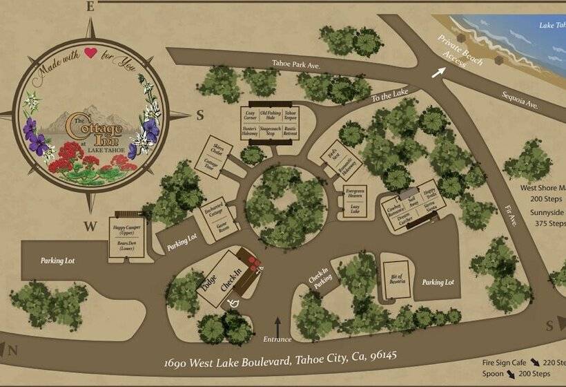 فندق Cottage Inn At Lake Tahoe