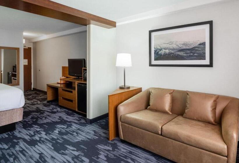 בית מלון כפרי Fairfield Inn & Suites By Marriott Salt Lake City Downtown