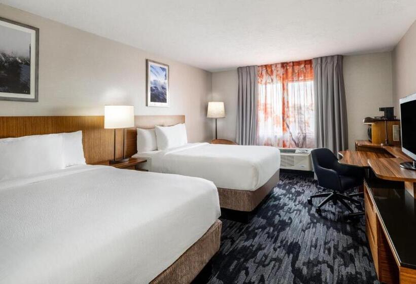 בית מלון כפרי Fairfield Inn & Suites By Marriott Salt Lake City Downtown