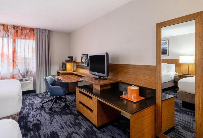 בית מלון כפרי Fairfield Inn & Suites By Marriott Salt Lake City Downtown