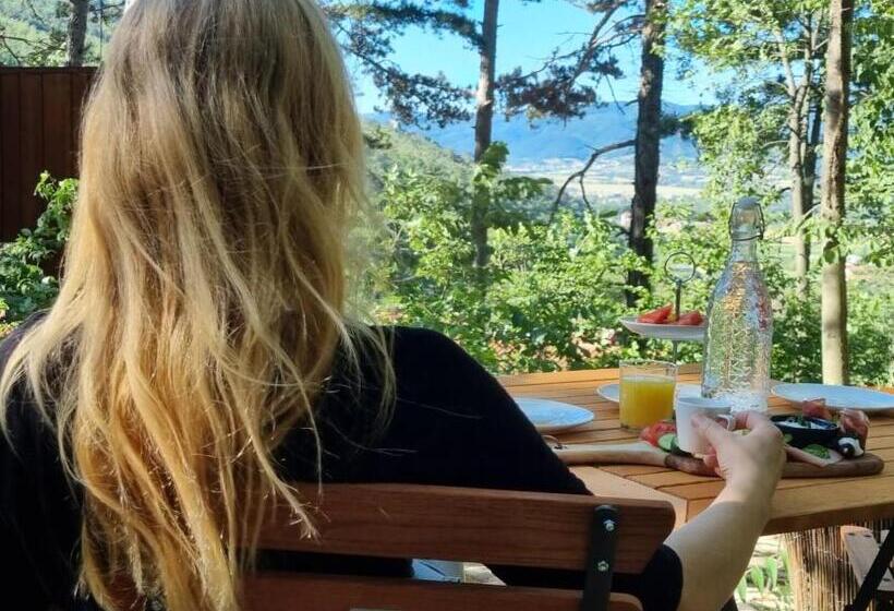 تختخواب و صبحانه Theodosius Forest Village   Glamping In Vipava Valley