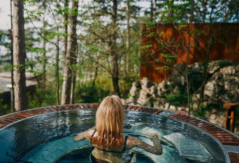 تختخواب و صبحانه Theodosius Forest Village   Glamping In Vipava Valley