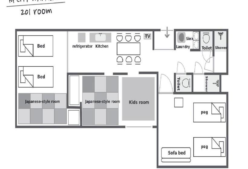 ユースホステル Mcity In Wakasa