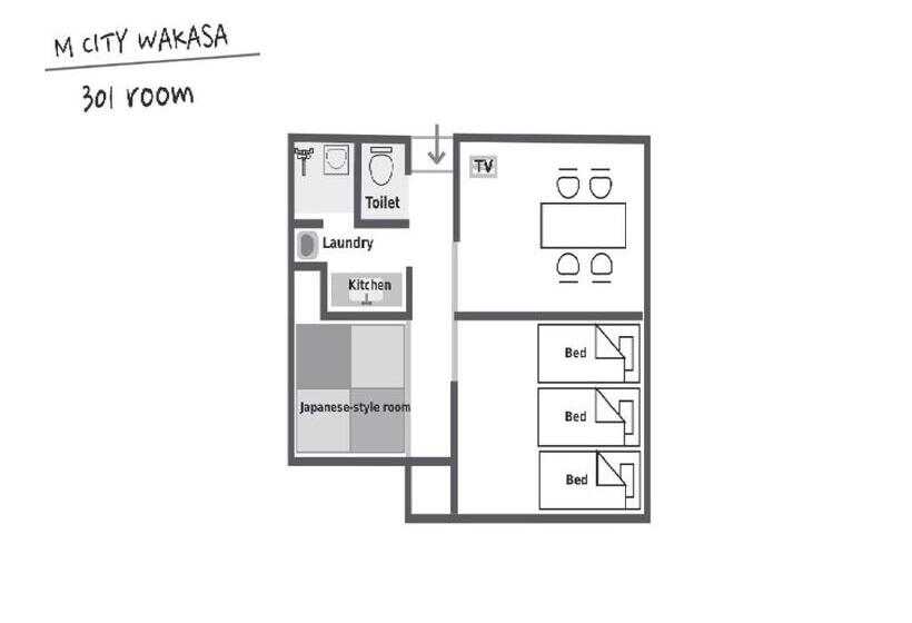 ユースホステル Mcity In Wakasa