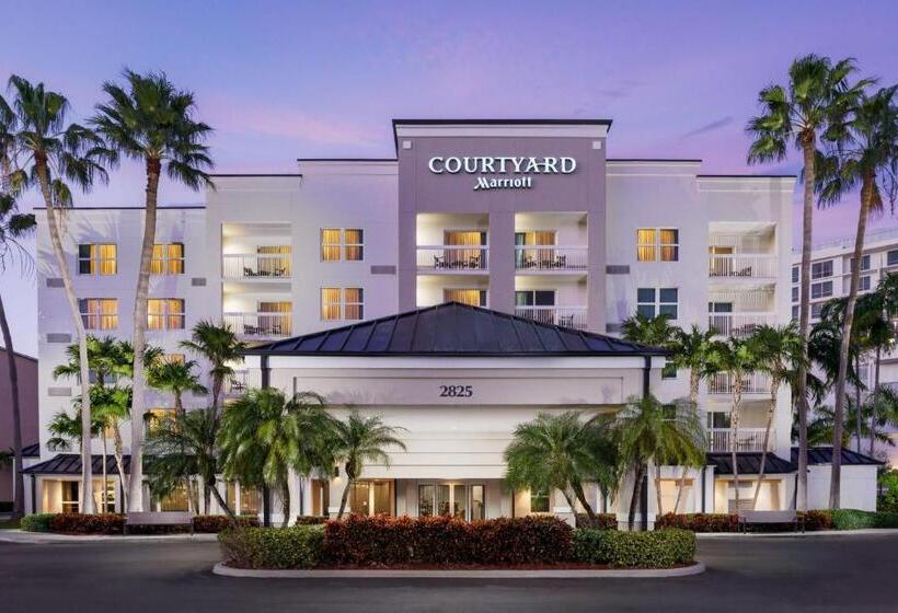 בית מלון כפרי Courtyard By Marriott Miami Aventura Mall