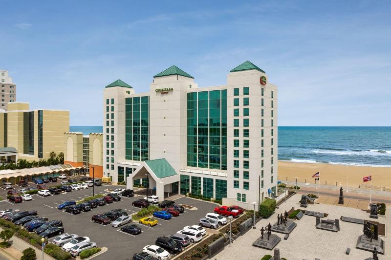 호텔 Courtyard Virginia Beach Oceanfront/south