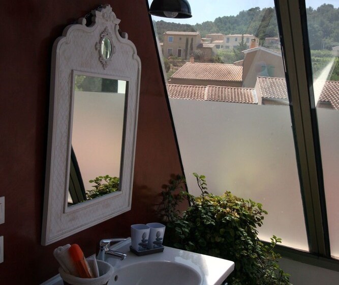 膳宿费 Chambre D'hôtes Les Hauts De Vaison