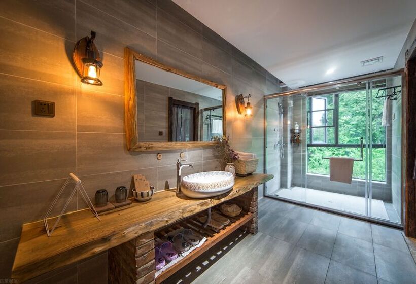 بنسيون Puer Xiangtu Story Manor