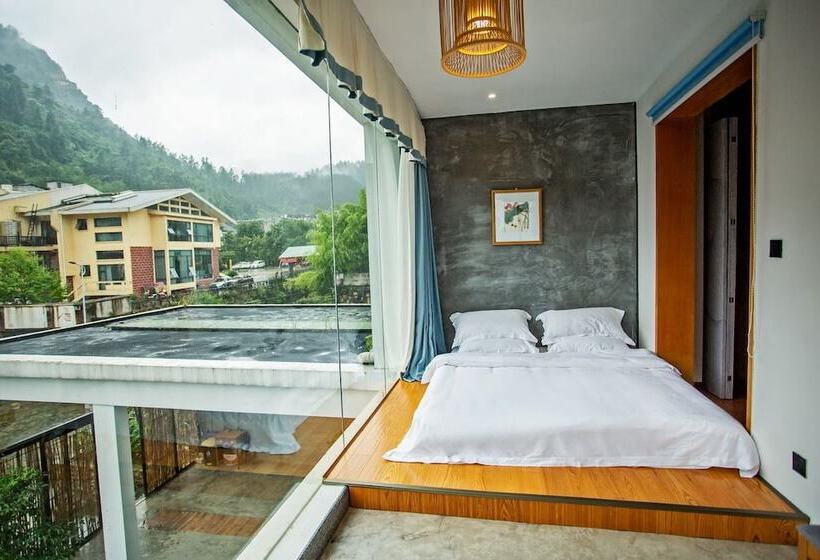 ペンション Wu Wei Qi Ju Lin Xi Villa Inn