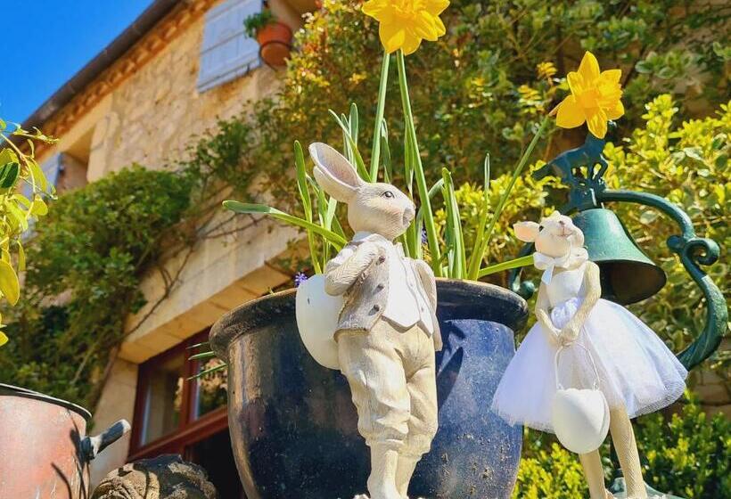 פנסיון Ferme De Tayac   Charme Avec Pool