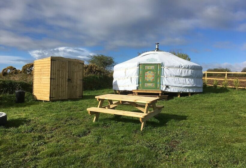 بنسيون Higher Trenear Farm B&b