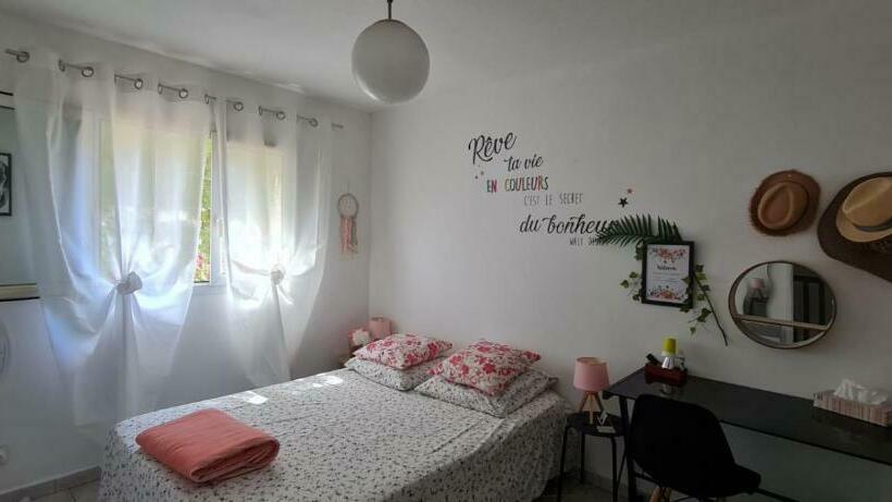צימר Chambre Dans Villa Montpellier à 15mn Des Plages