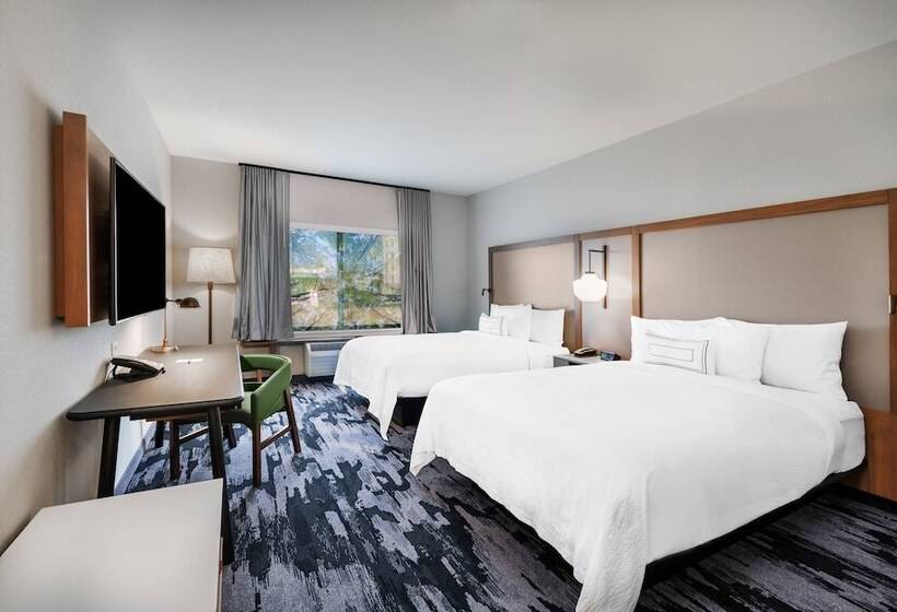 فندق Fairfield Inn & Suites By Marriott Tulsa Catoosa