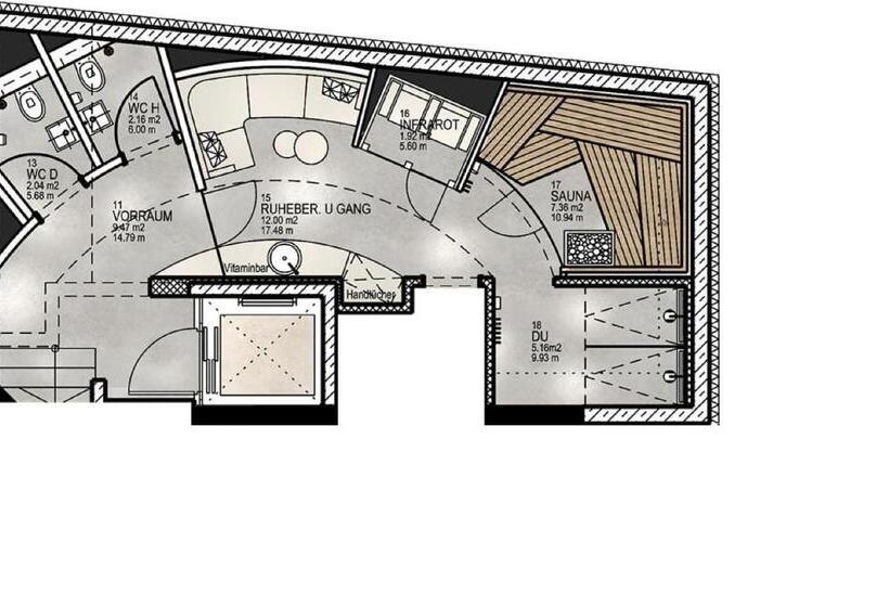 Отель Garni Funtana