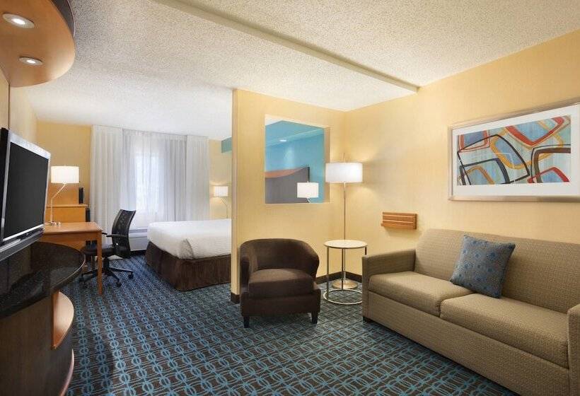 酒店 Fairfield Inn & Suites Fort Worth University Drive