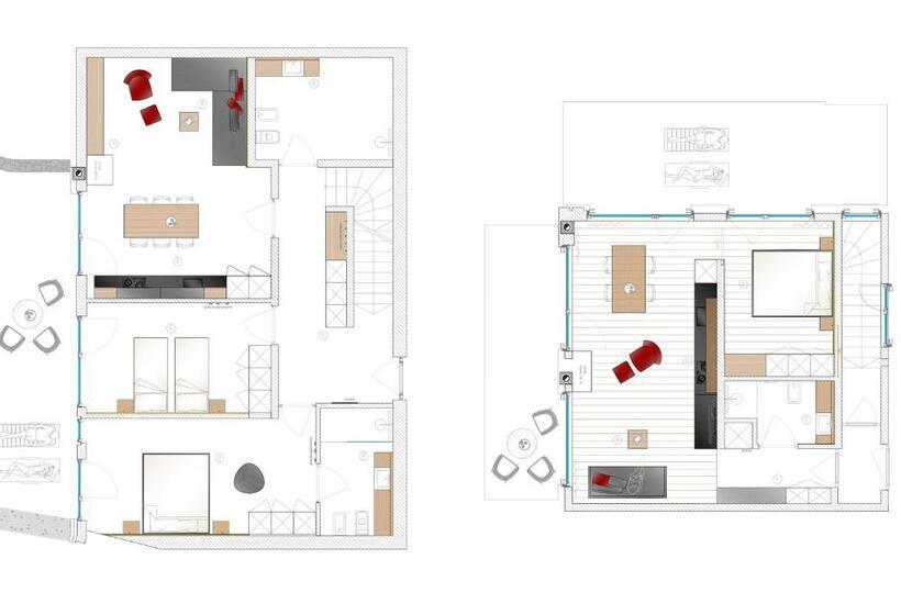 בית מלון כפרי Chalet & Appartement Zingerlehof Trens