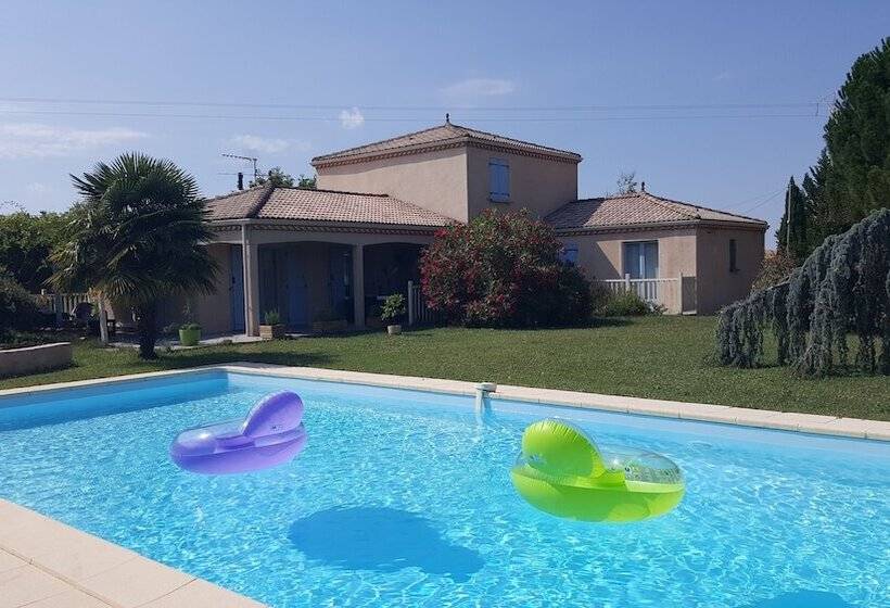 Пансион Chambres Dans Villa à 3 Min De Lectoure