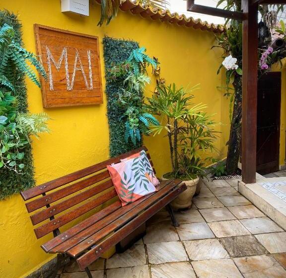 בית מלון כפרי Mai Chameguin Hospedagens Paraty