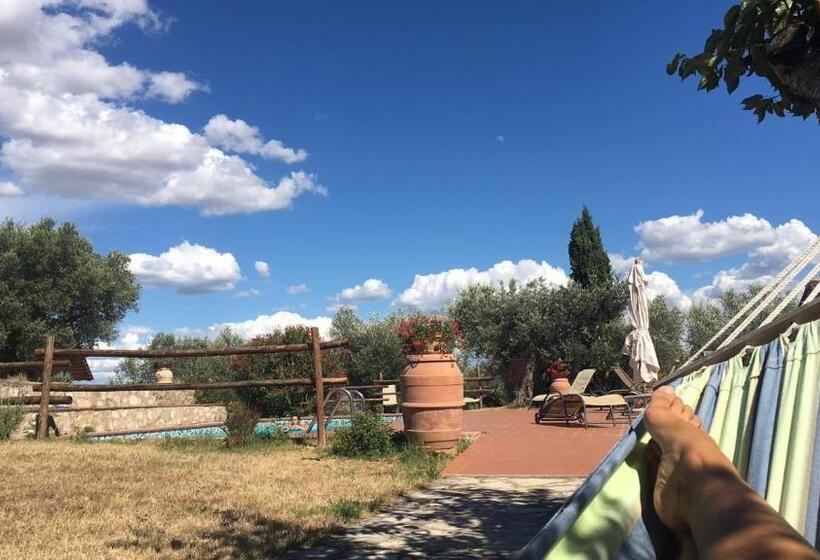 ペンション Casale Sostenibile Per Famiglie E Gruppi Cibottola Pg