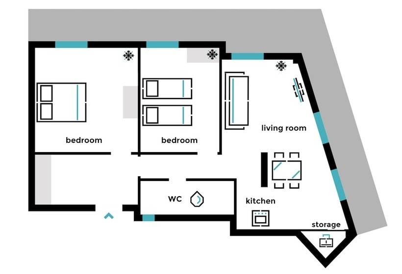 Upstreet Minimal 2bd Apt Lycabettus View