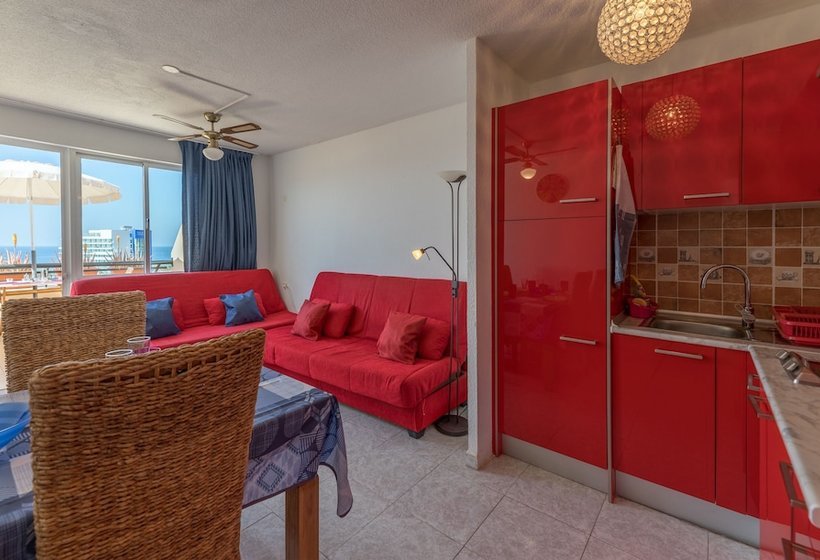 New & Modern Top Floor Flat With Ocean View & Free Wifi  Jandia