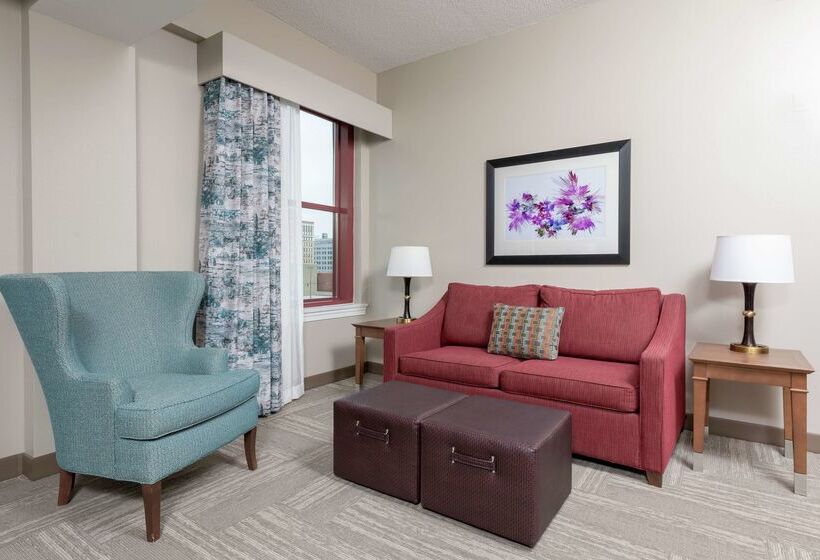 酒店 Hampton Inn Indianapolis Downtown Across From Circle Centre