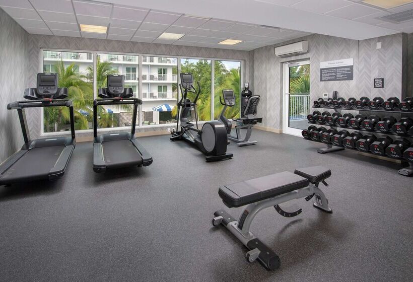 בית מלון כפרי Hilton Garden Inn Miami Brickell South