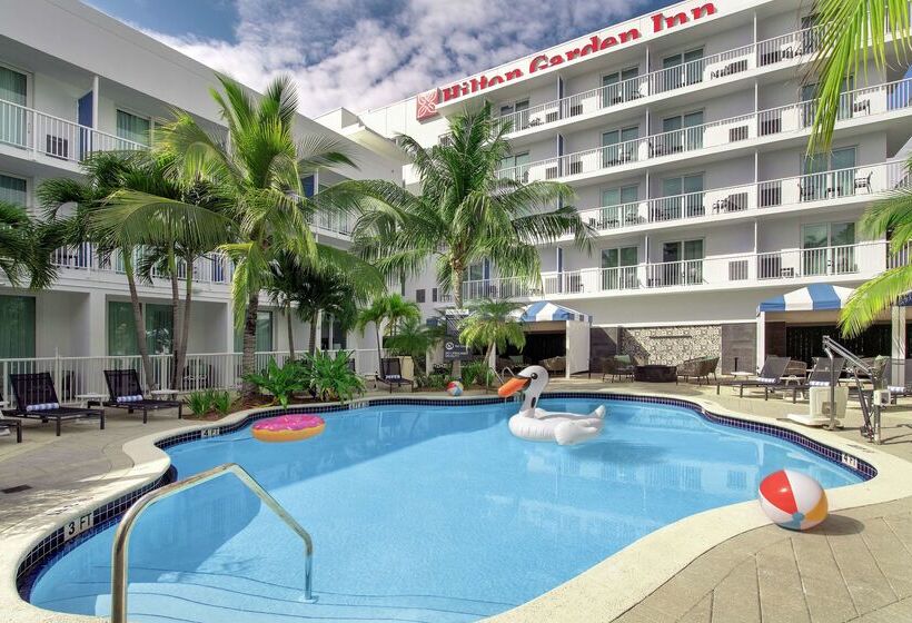 בית מלון כפרי Hilton Garden Inn Miami Brickell South