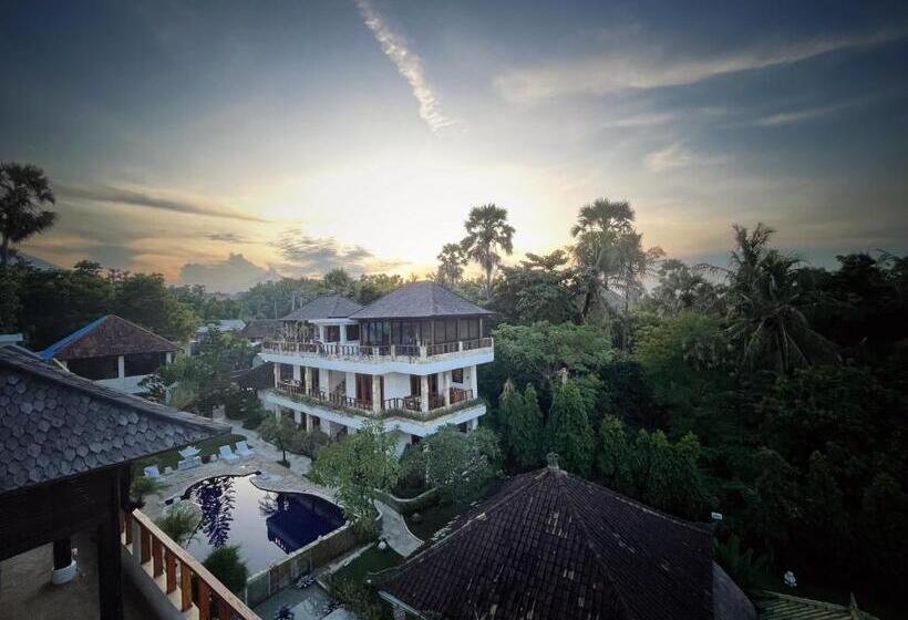 בית מלון כפרי Villa Alba Bali Dive Resort