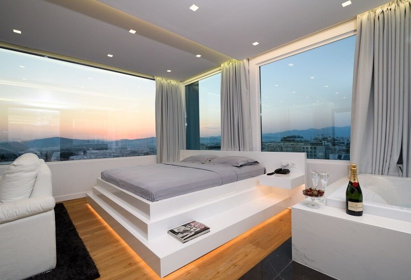 بنسيون Majestic Homm Penthouse In The Heart Of Plaka