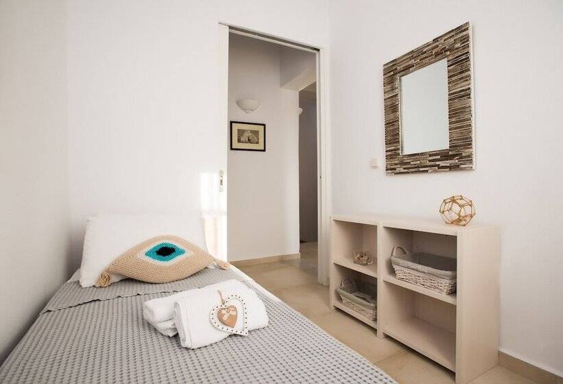 בית מלון כפרי 180 ° View Private Pool Villa Choulakia To Enjoy Sun Kissing Sea