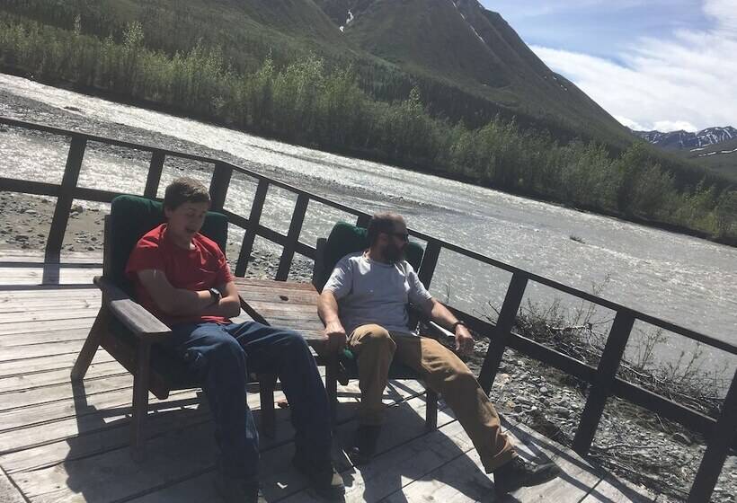 ホテル Wood River Lodge Side By Side,jet Boat Transport Included, Flight Optional Not Included