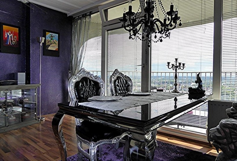 Sky Romantic Room En La Torre Del  Augsburg 33. Piso