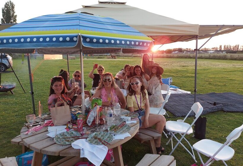 בית מלון כפרי Glamping With Llamas