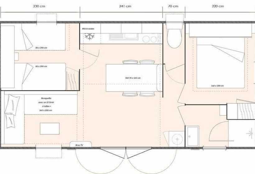 فندق Camping Le Bois Verdon