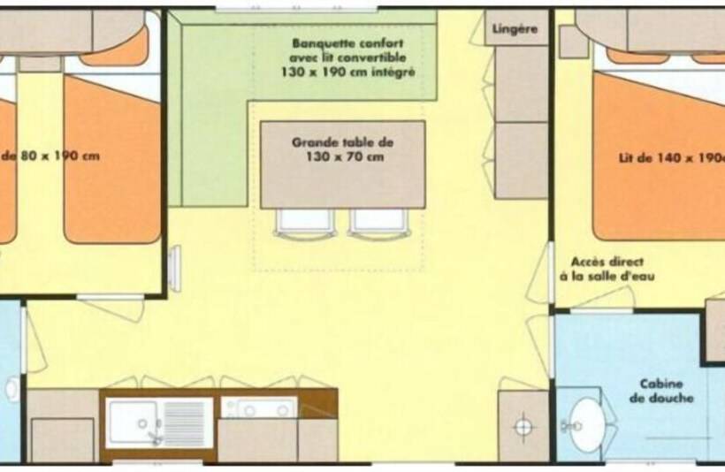 酒店 Camping Les Grillons