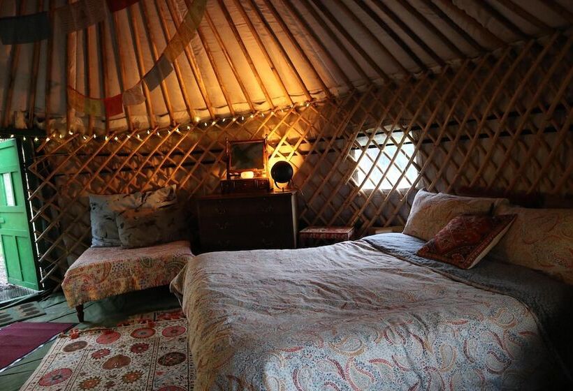 Hapus Yurt   Two Beautiful Yurts And Barn Cottage