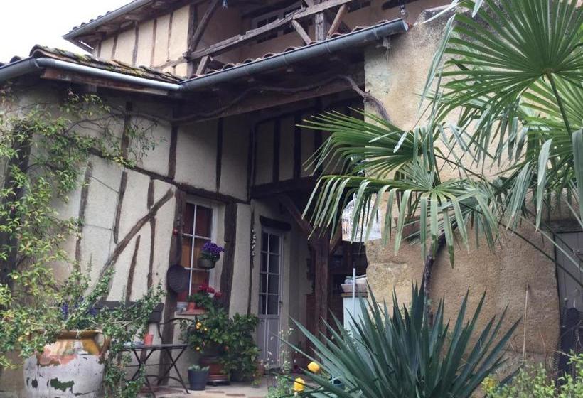 ベッドアンドブレックファースト Au Campaner Chambres Dans Maison Gasconne